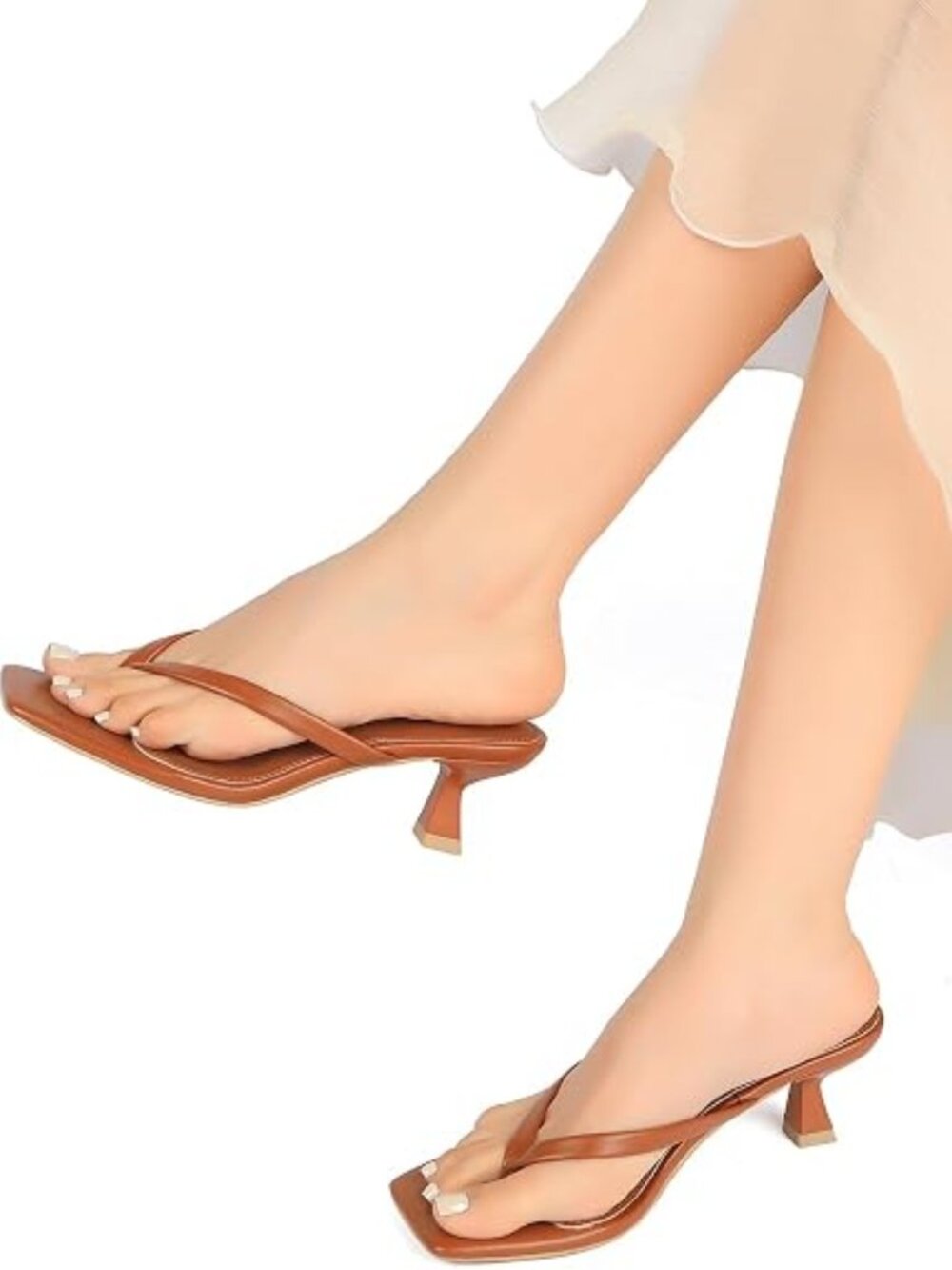 Kitten Flip Flop Thong Low Heels for Women